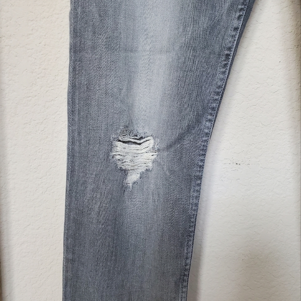 MOTHER Gray Skinny Jeans Distressed. Size 29 - Picture 3 of 9